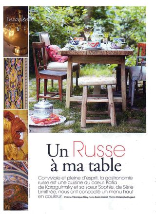 Un russe à ma table côté est sept2010